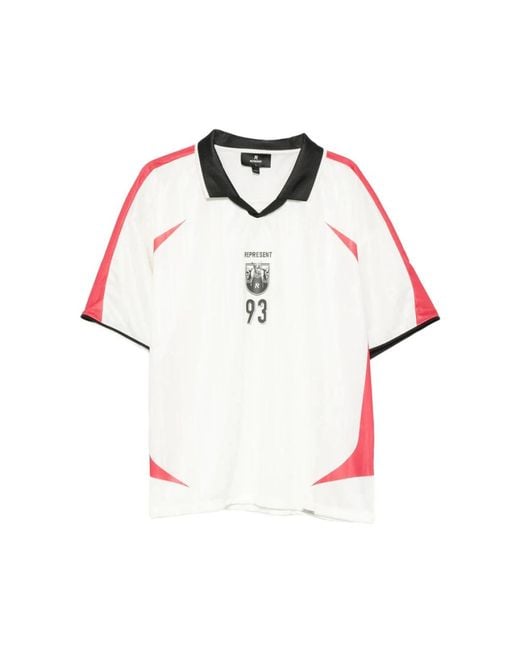 Represent Red Polo Shirts for men