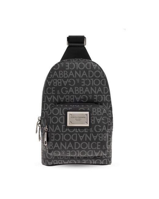 Dolce & Gabbana Black Backpacks for men