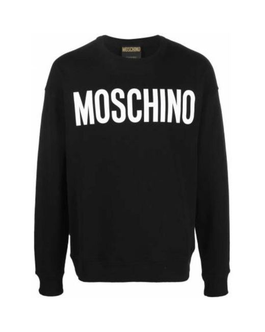 Homme Vêtements Articles de sport et dentraînement Sweats Sweatshirt Moschino pour homme en coloris Noir 