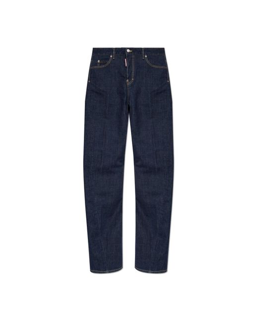 DSquared² D2 Twisted Jeans in het Blue