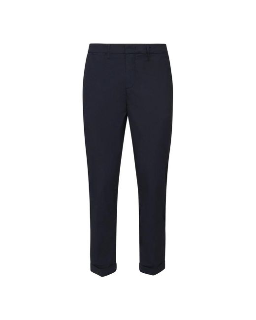 Fay Blue Suit Trousers for men