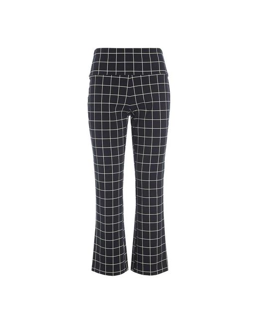 Bitte Kai Rand Grafische Tictactoe Flared Broek in het Gray