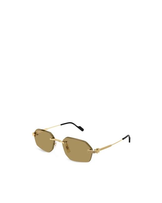 Cartier Metallic Sunglasses for men