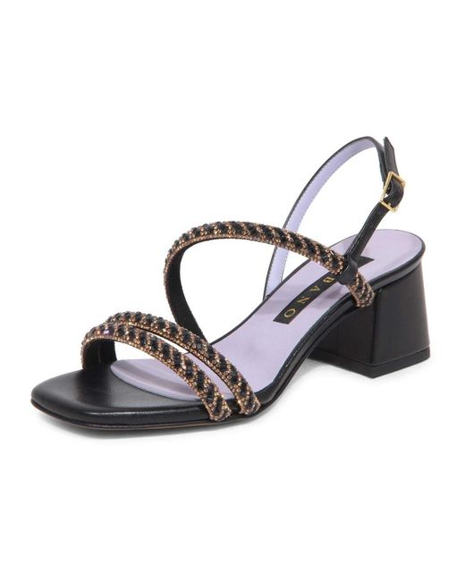 Albano Blue High Heel Sandals