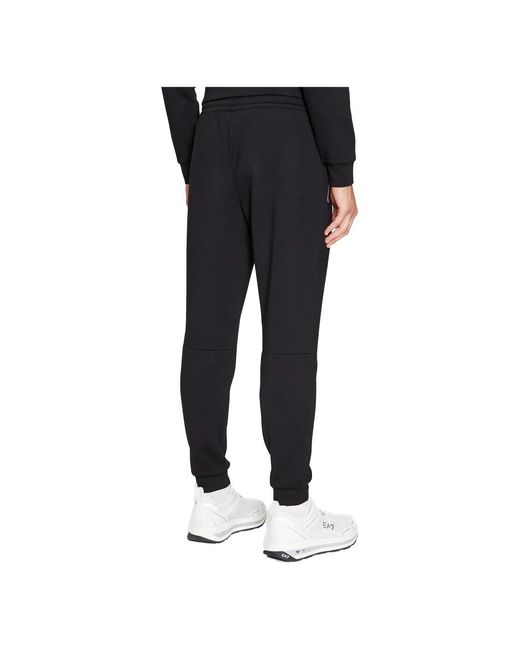 EA7 Broeken ,Zwart ,Polyester Pj 4Ez Trainingsbroeken in het Blue voor heren