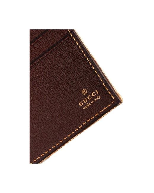 Gucci Metallic Wallets & Cardholders for men