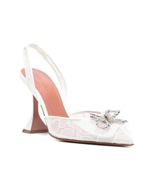 AMINA MUADDI White Pumps