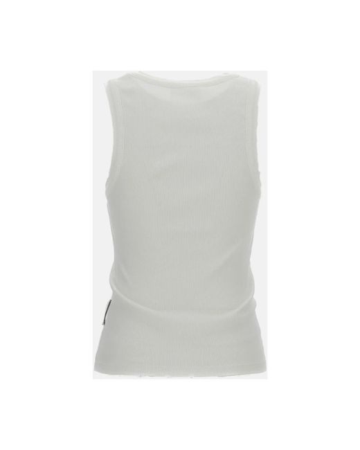 Des Phemmes Gray Sleeveless Tops