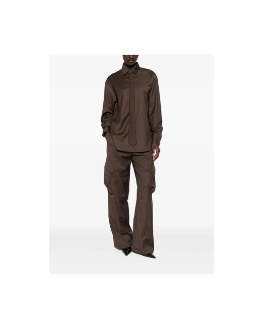 Frankie Shop Brown Shirts
