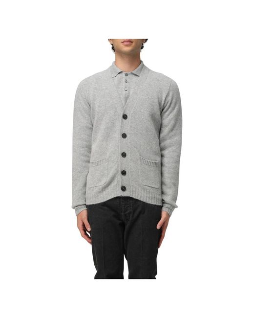 Drumohr Gray Cardigans for men