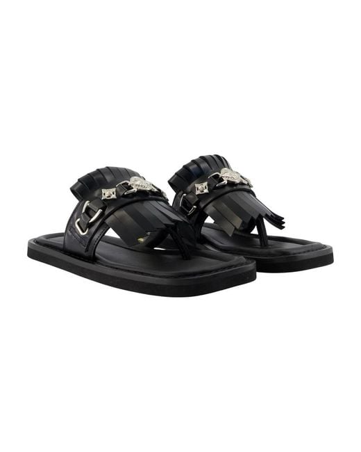Toga Black Flip Flops