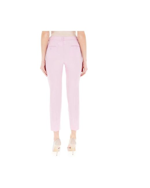 Weekend by Maxmara Pink Cropped Trousers