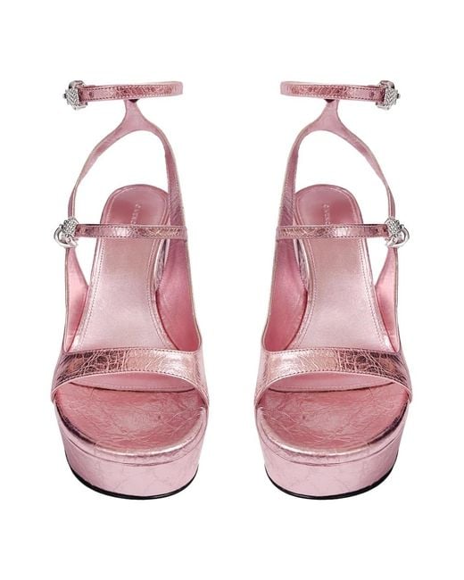 Givenchy Pink Voyou rosa sandalen