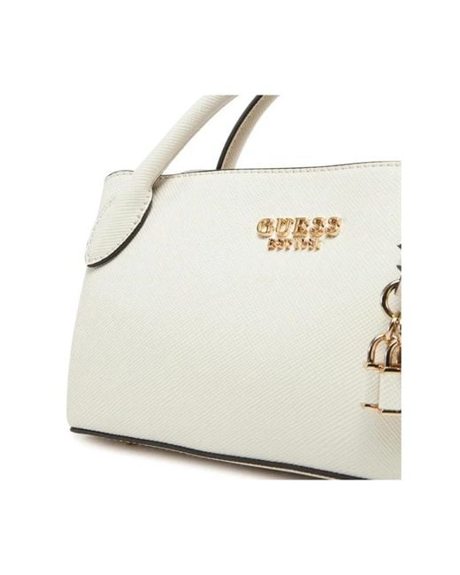 Guess White Handbags