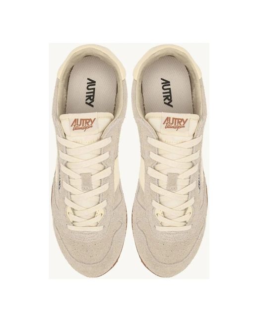Autry White Windspin Sneakers