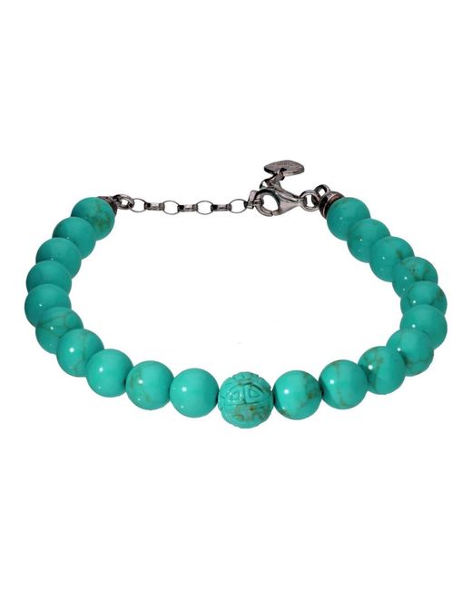 Thomas Sabo Accessoires ,Groen ,Imitatie Turkoois Sterling Zilveren Armband in het Green