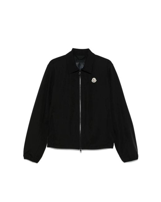 Moncler Black Light Jackets for men