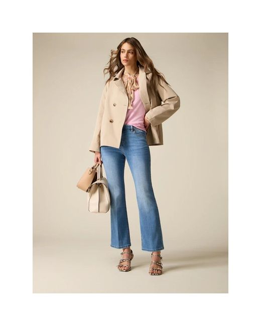 Flared Jeans Oltre de color Blue