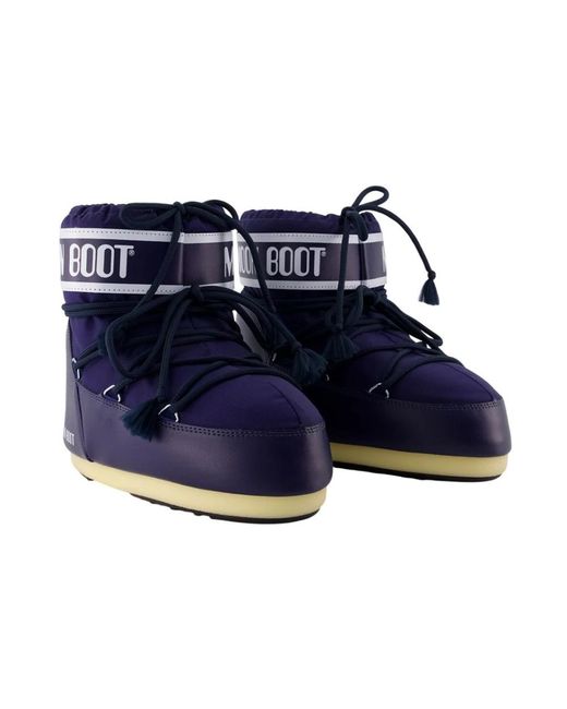 Moon Boot Blue Winter Boots