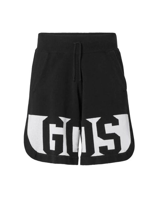 Gcds Black Short Shorts for men
