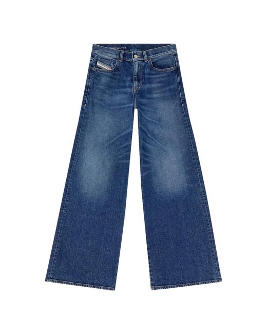 DIESEL 1978 D-Akemi Flare Jeans in het Blue