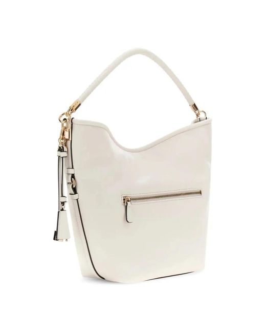 Guess White Shoulder Bags