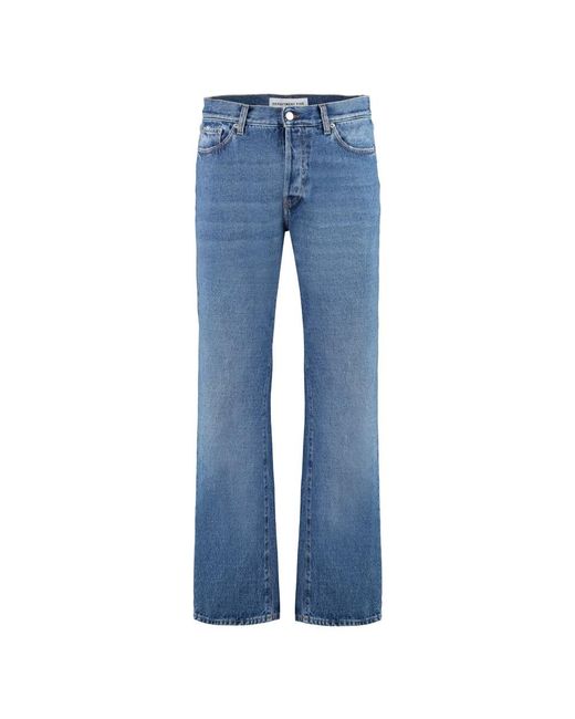 Department 5 Blue Straight Fit Jeans for men