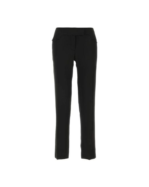 Tom Ford Broeken ,Zwart ,Panelen Straight-Leg Broek in het Black