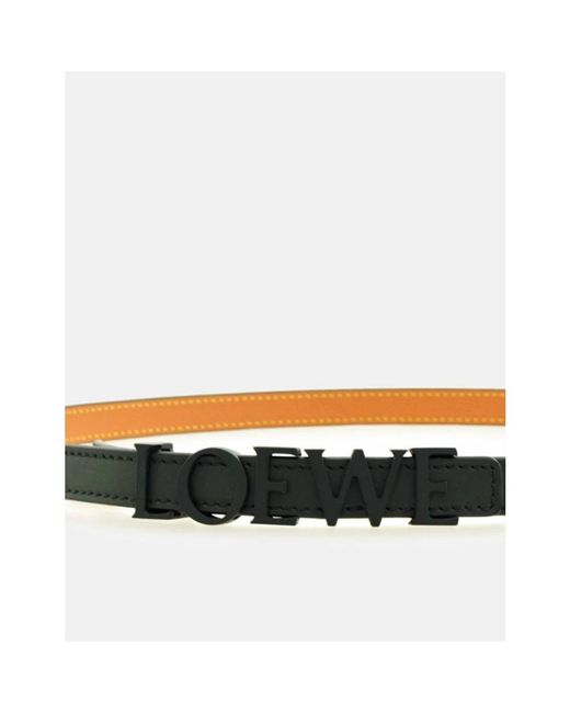 Loewe Green Mutiger Waldgrüner Logo-Gürtel