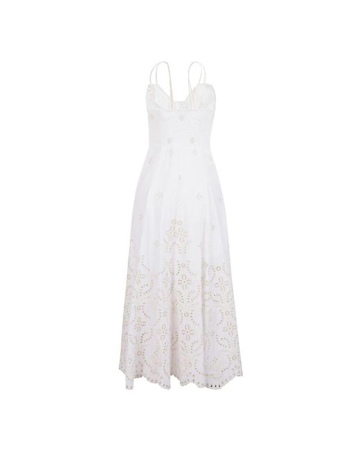 Midi Dresses Charo Ruiz de color White