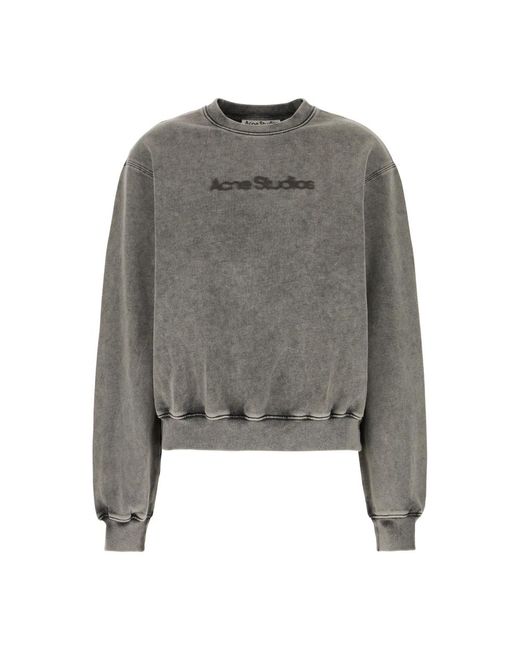 Sweatshirts Acne de color Gray