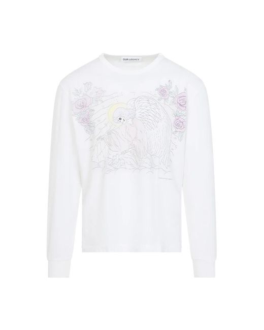 Our Legacy White Long Sleeve Tops for men
