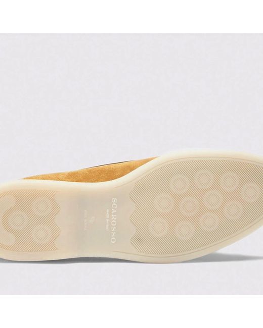 Scarosso Yellow Loafers for men