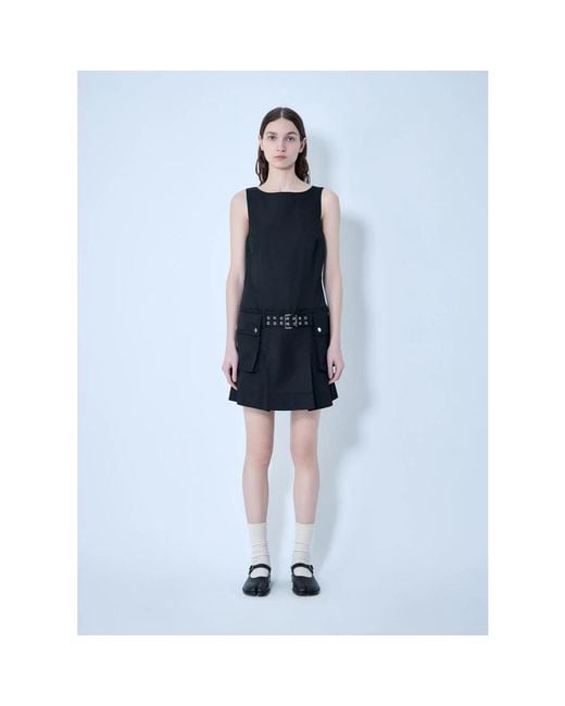 Ganni Blue Short Dresses