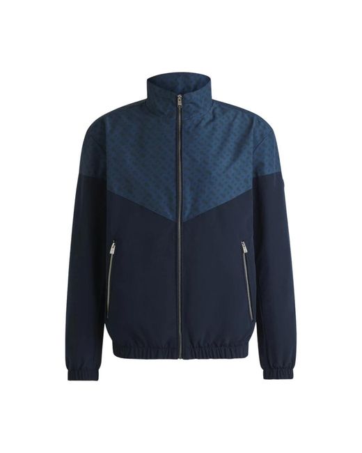 Boss Blue Light Jackets for men