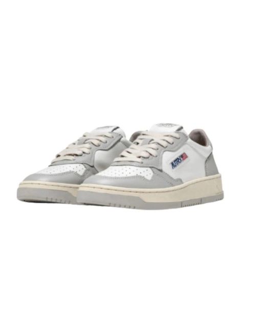 Autry Retro tennisschuh aus leder in White für Herren