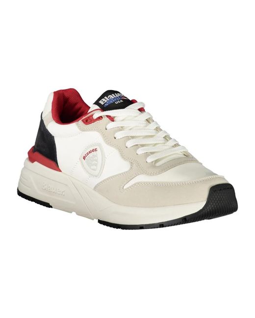 Blauer White Sneakers for men