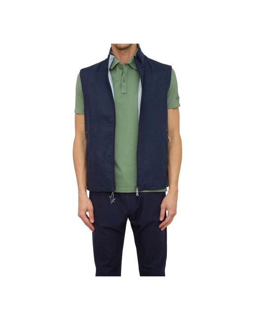 Paul & Shark Blue Waistcoats for men