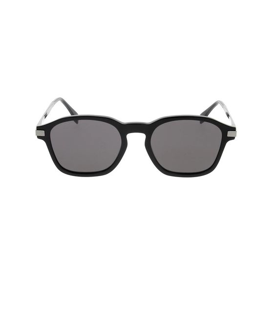 Fendi Accessoires ,Grijs ,Stijlvolle Zonnebril Met Uniek Ontwerp in het Gray
