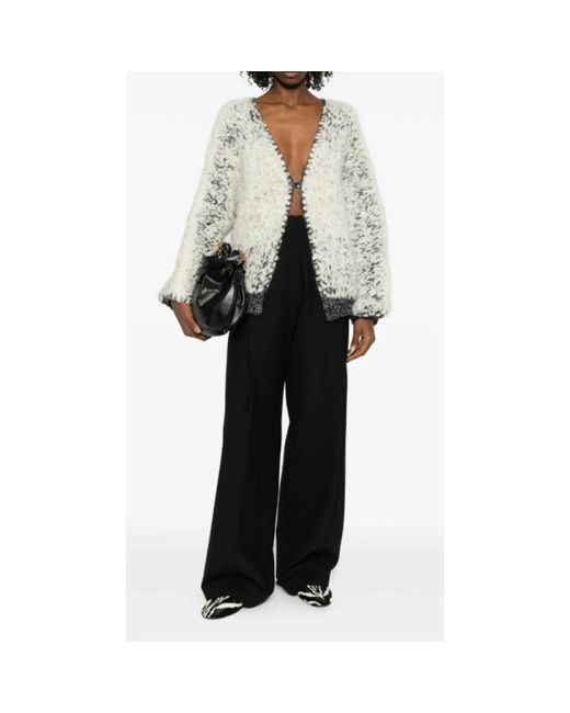 Khaite White Cardigans