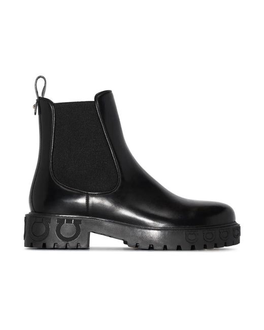 Chelsea Boots di Ferragamo in Black