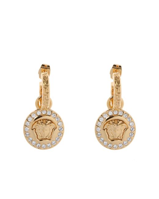 Versace Metallic Earrings