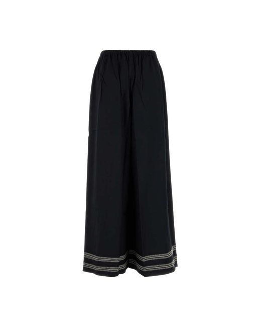 Bode Black Wide Trousers