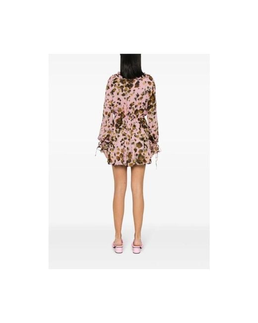 MSGM Overhemden ,Roze ,Rosa Jurk 100% Vi in het Pink