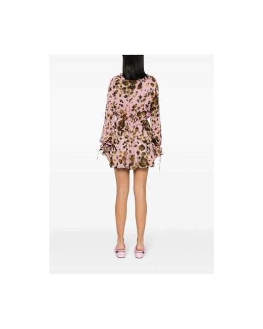 MSGM Overhemden ,Roze ,Rosa Jurk 100% Vi in het Pink