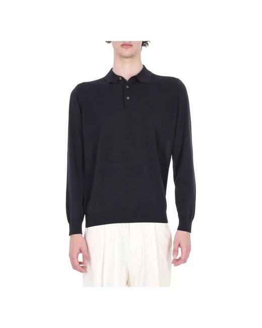 Drumohr Blue Polo Shirts for men
