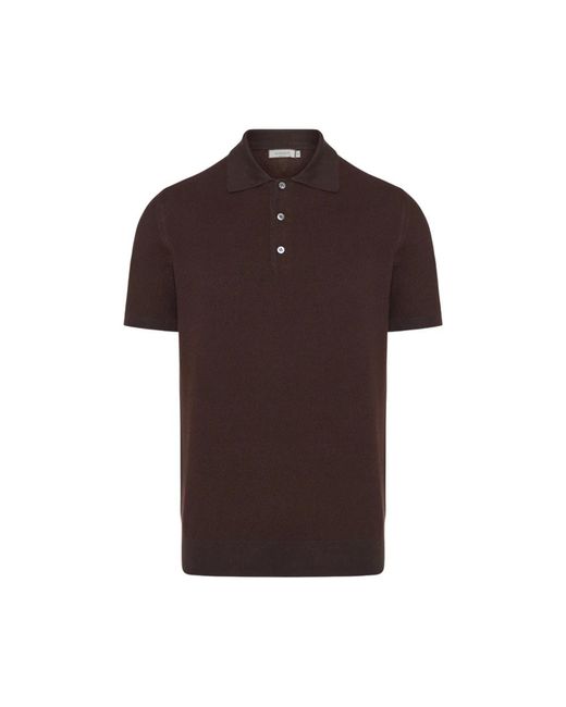 Canali Brown Polo Shirts for men
