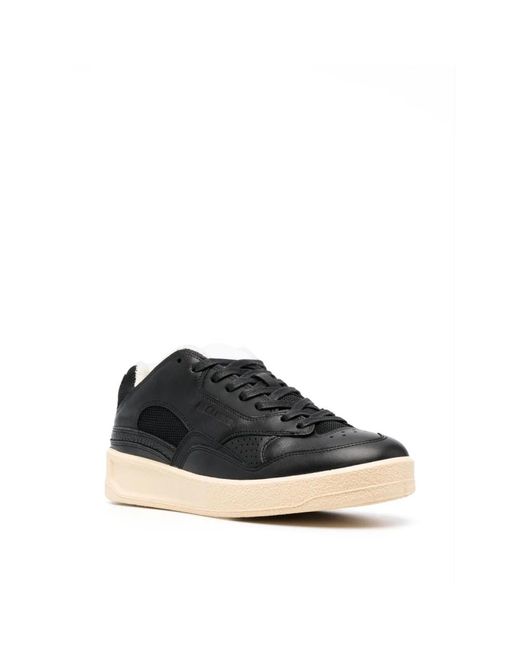 Jil Sander Black Sneakers