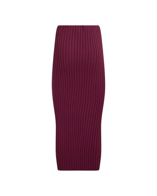 Philosophy Di Lorenzo Serafini Purple Pencil Skirts