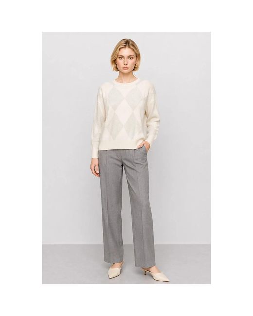 Kocca White Round-Neck Knitwear
